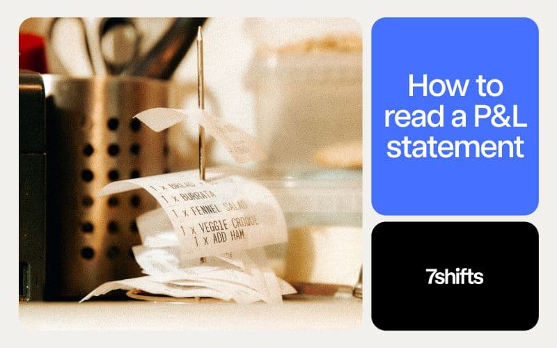 Guide to reading a P&amp;L statement with receipts
