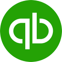 Green circle logo with white qb initials