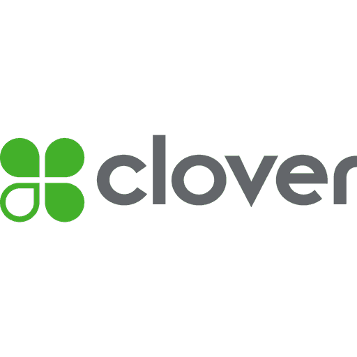 Clover logo, transparent