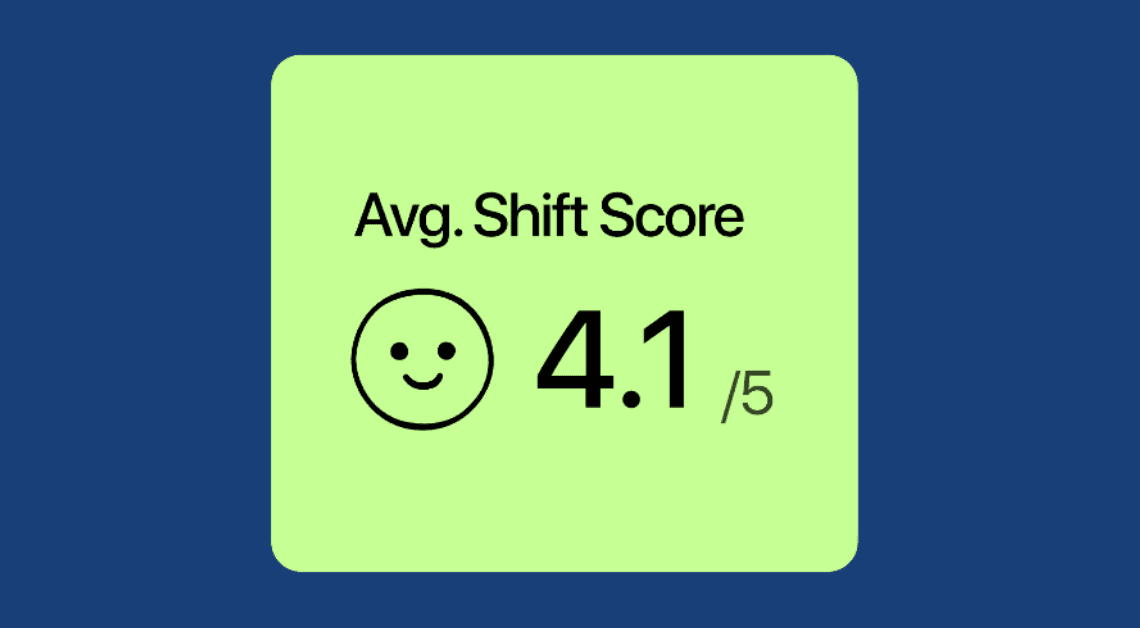 7shifts shift reminder screen indicating restaurant employee is scheduled to appear and perform 13 side work tasks
