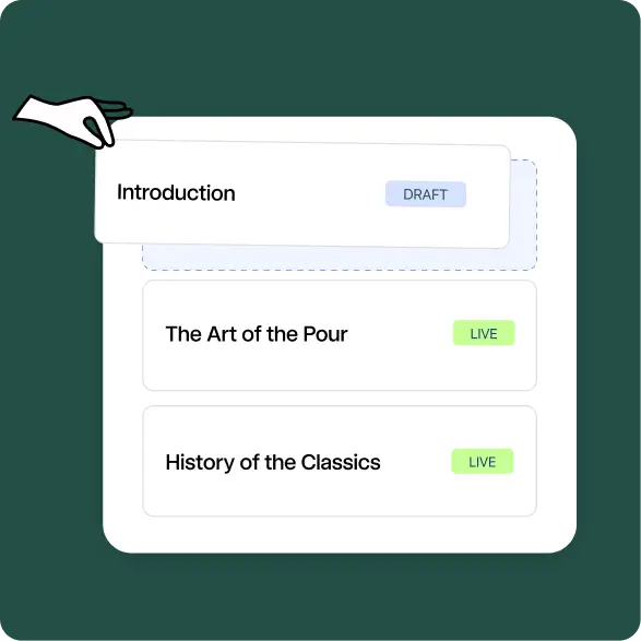 Create a training course