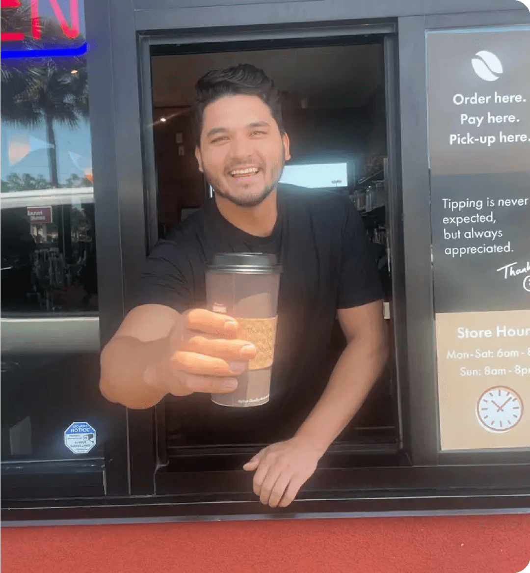 Lewis Sharp, Franchisee of Ellianos Coffee Co.