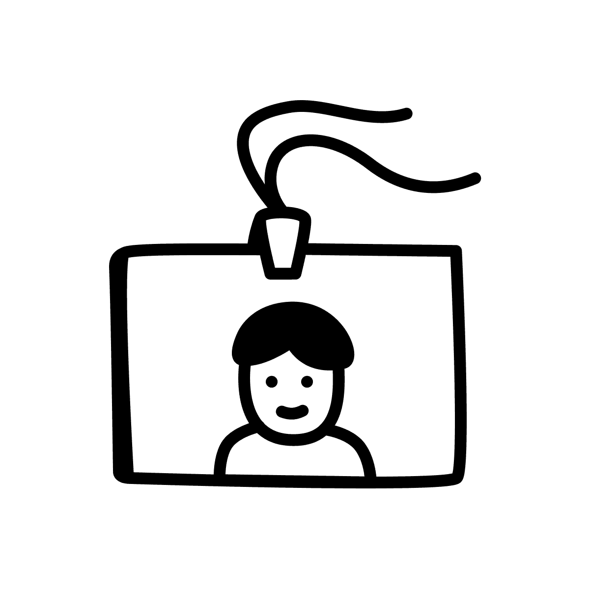 Silhouette of a woman in long dress and hat.