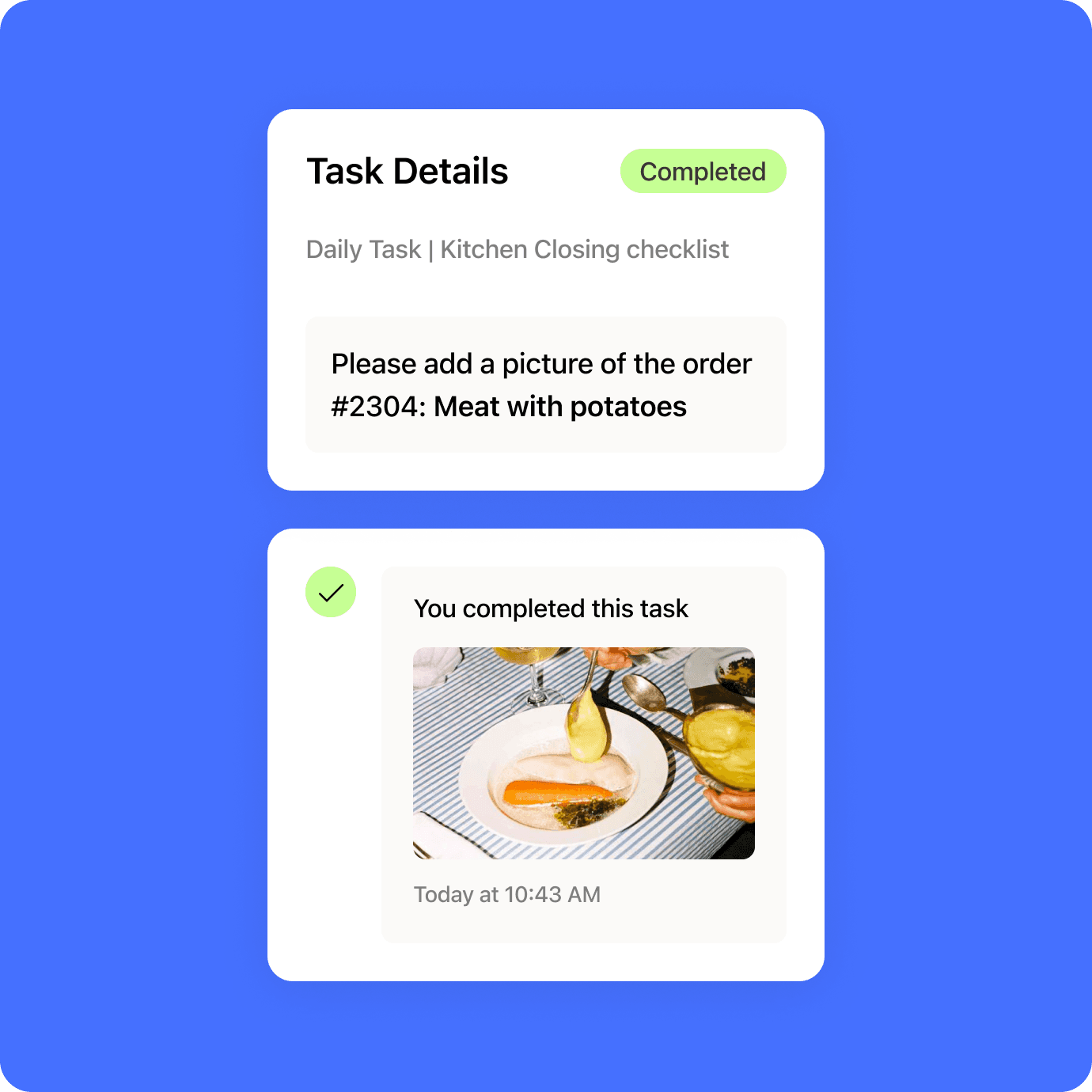 The complete task management app for FOH, BOH, and everything in-between