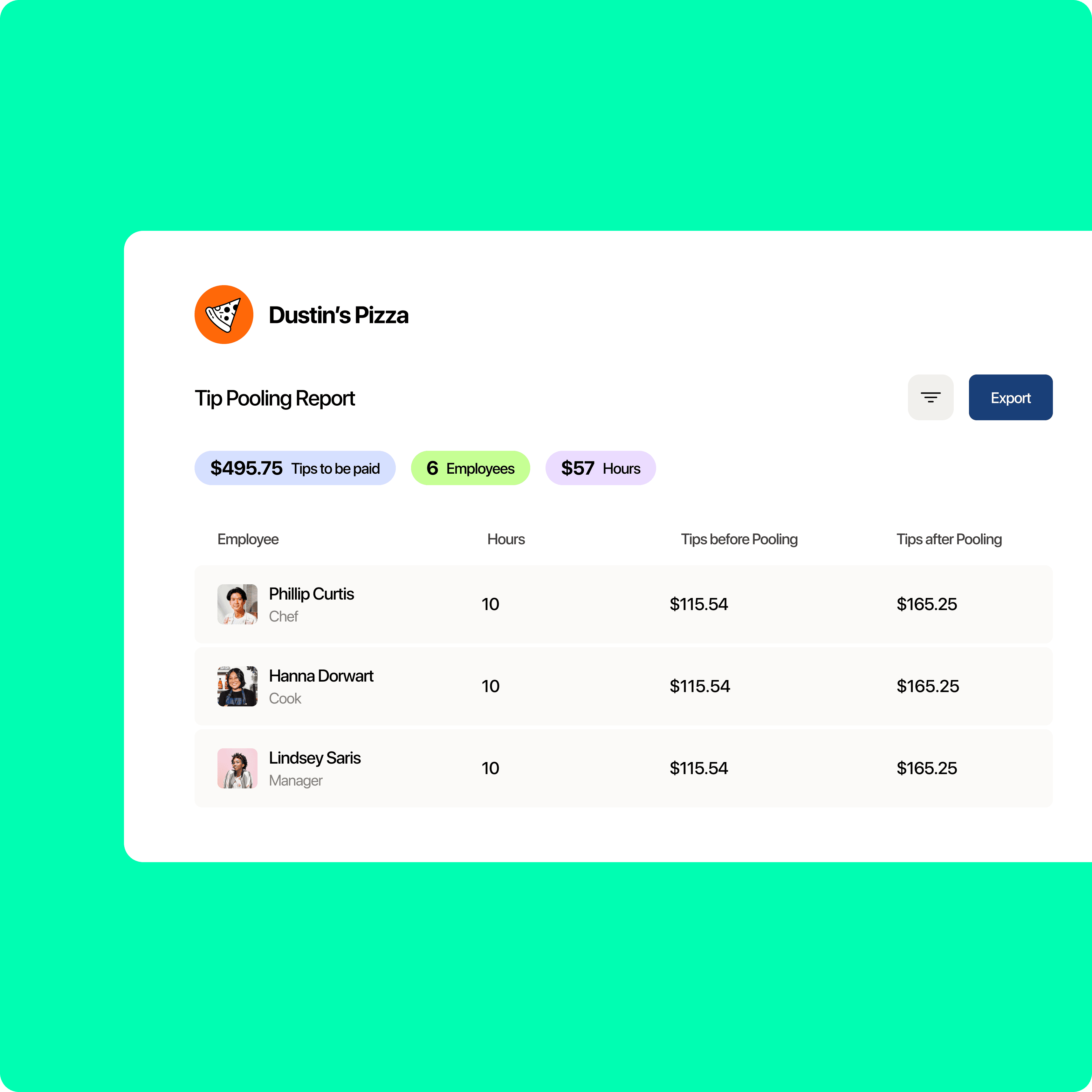 That is just one piece of the puzzle