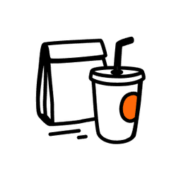 Pure CSS orange fish swimming animation loop