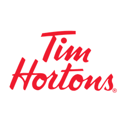 Tim Hortons logo in red script