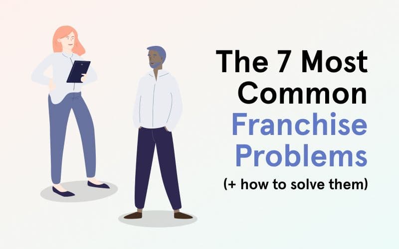 Illustration: Common franchise problems and solutions.