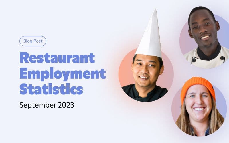 Restaurant employment statistics blog post, September 2023