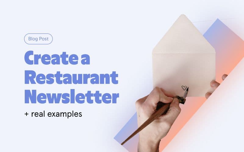 Guide: Create a restaurant newsletter with examples.