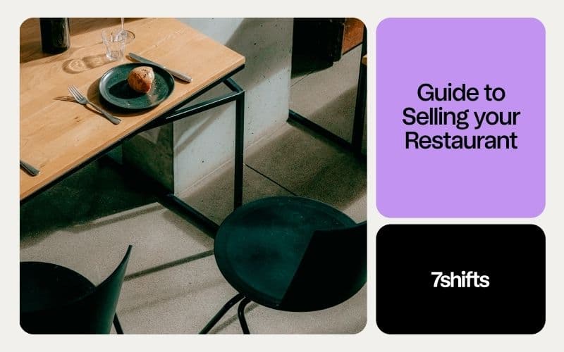 Guide to selling your restaurant, 7shifts branding.