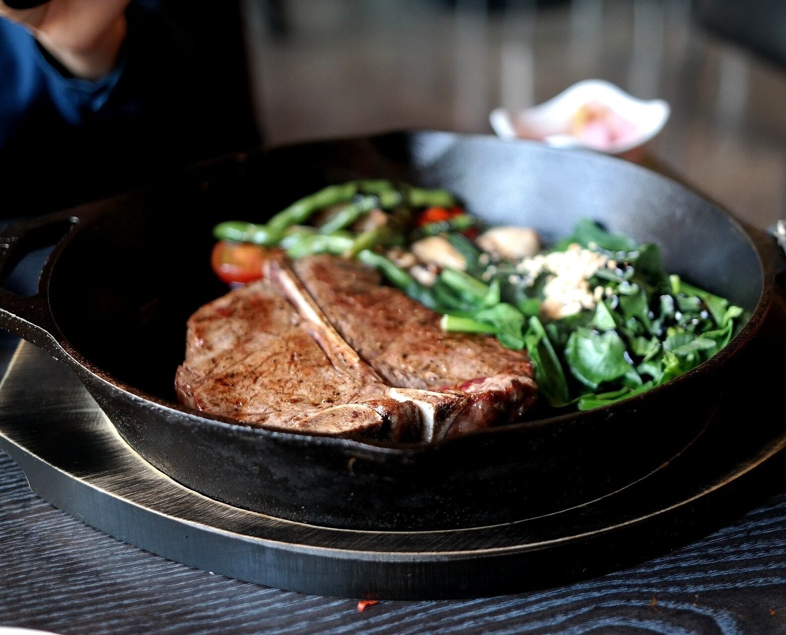 Lucky Eleven Restaurant Group showing a plate of food at one of their restaurants