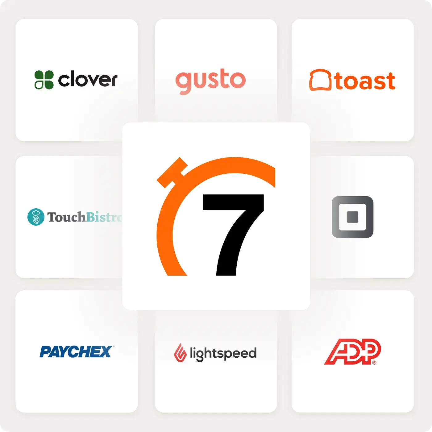 Business logo collage with various company brands.