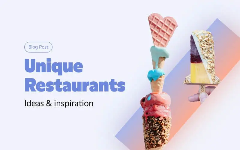 Unique ice cream cones, blog post inspiration.