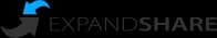 ExpandShare logo with cap design