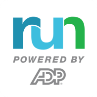 RUN powered by ADP logo