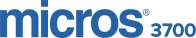 Micros 3700 logo, restaurant management software