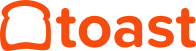 Toast logo with bread icon