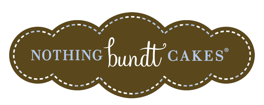 Nothing Bundt Cakes logo with brown background