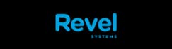 Revel company logo in blue