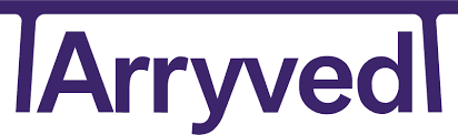 Arrayed logo in purple letters