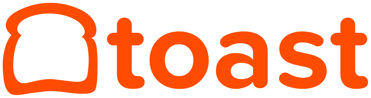 Toast logo with bread icon
