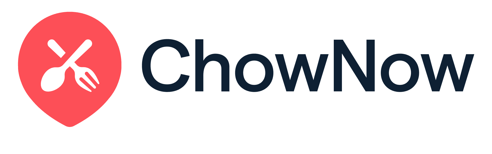 ChowNow logo with spoon and fork icon