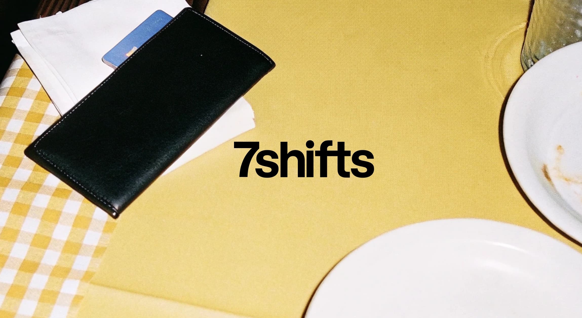 Restaurant bill on the table