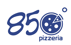850 Degrees Pizzeria logo